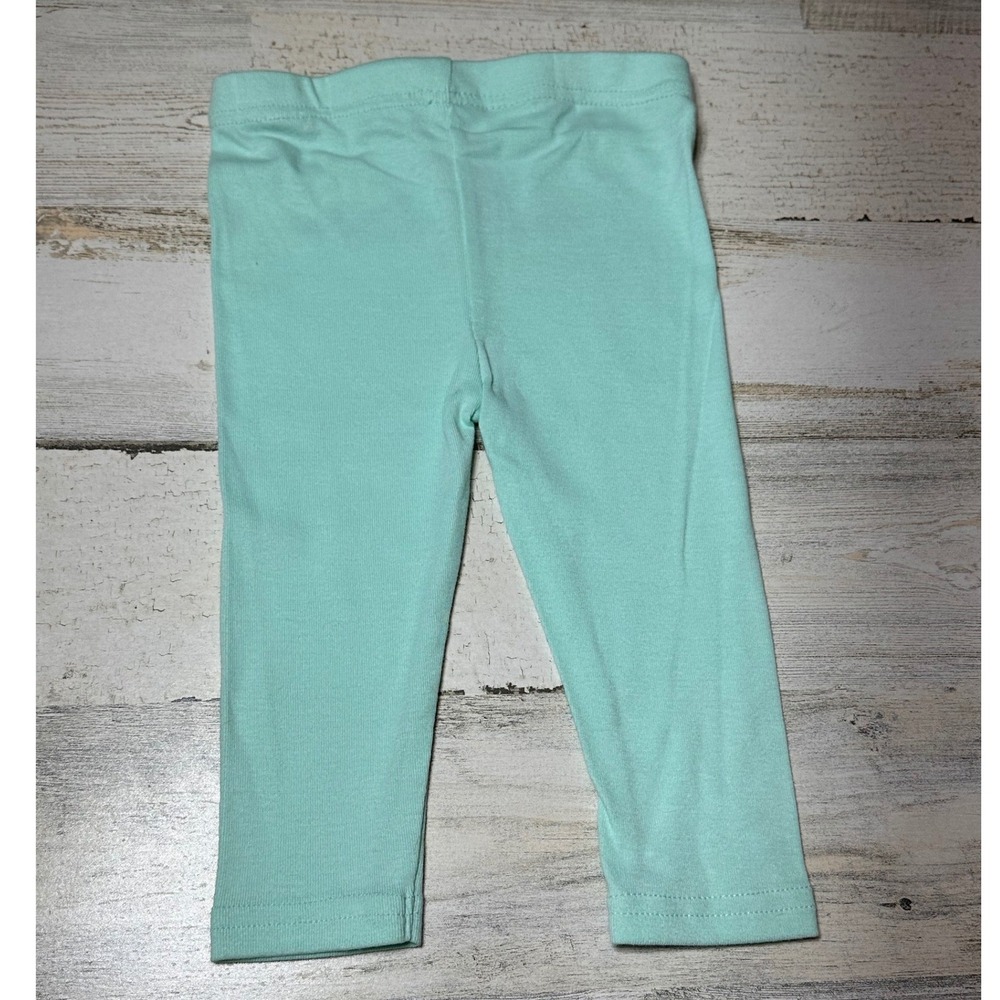 Baby Starters Tunic and Leggings Set Kids 9M Mint Green New Lace Bow Boutique - Picture 4 of 7